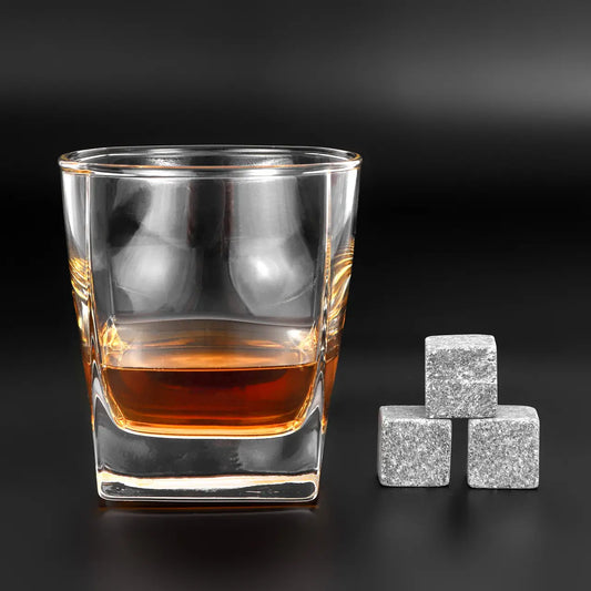 WhiskyStones™ Box of 2 "Luminarc Sterling" glasses