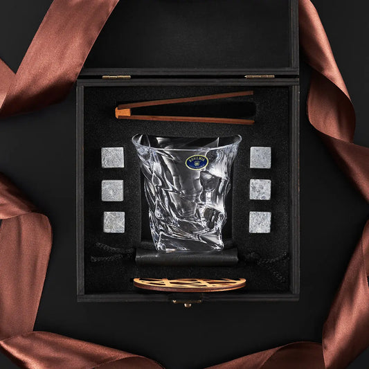 WhiskyStones™ Box of 1 "Bohemia Casablanca" glass