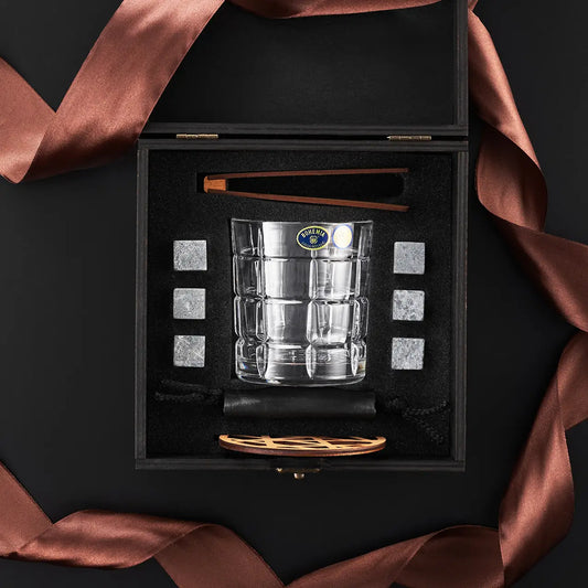 WhiskyStones™ Box of 1 "Bohemia Timesquare" crystal glass