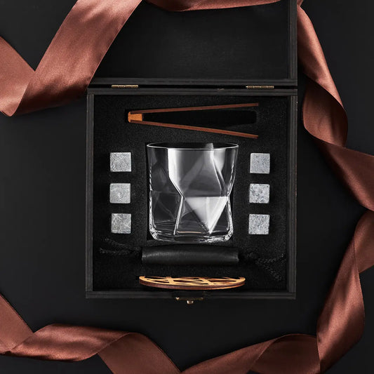 WhiskyStones™ Box of 1 "Bormioli rocco Cassiopea" glass