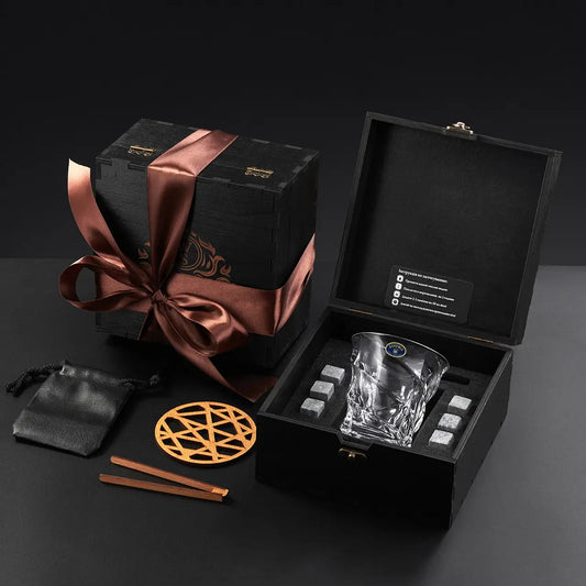 WhiskyStones™ Box of 1 "Bohemia Casablanca" glass