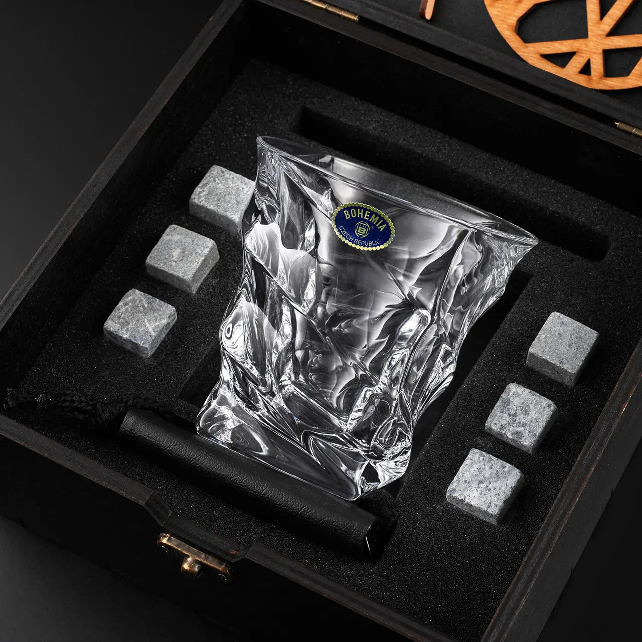 WhiskyStones™ Box of 1 "Bohemia Casablanca" glass