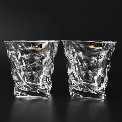WhiskyStones™ Box of 2 "Bohemia Casablanca" glasses