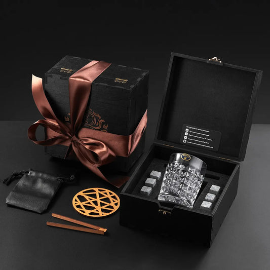 WhiskyStones™ Box of 1 "Bohemia Diamond" glass