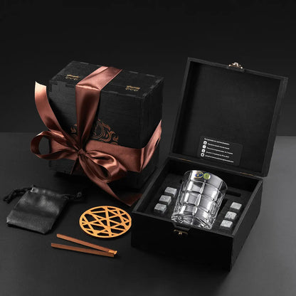 WhiskyStones™ Box of 1 "Bohemia Timesquare" crystal glass